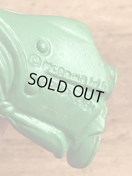 80年代　ビンテージ　マクドナルド　PVCフィギュア　メイヤーマックチーズ　ミールトイ