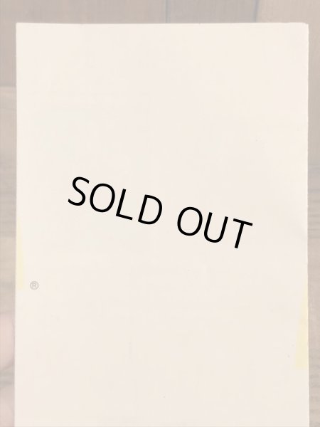 80年代　ビンテージ　マクドナルド　パンフレット　紙物　雑貨