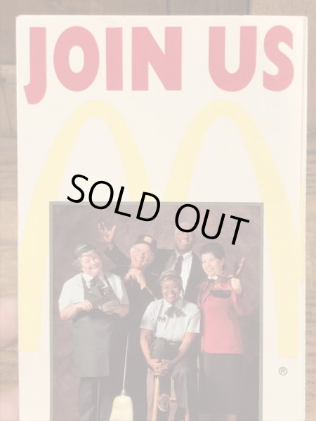 80年代　ビンテージ　マクドナルド　パンフレット　紙物　雑貨