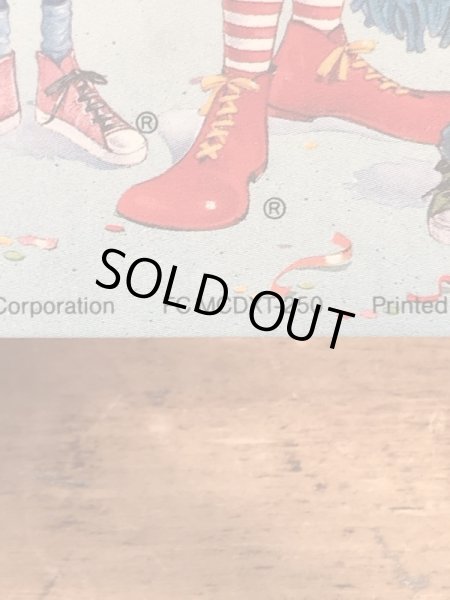 80’s　ヴィンテージ　マクドナルド　ポストカード　フライキッズ　紙物　雑貨