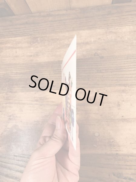 80年代　ビンテージ　マクドナルド　ポストカード　紙物　雑貨