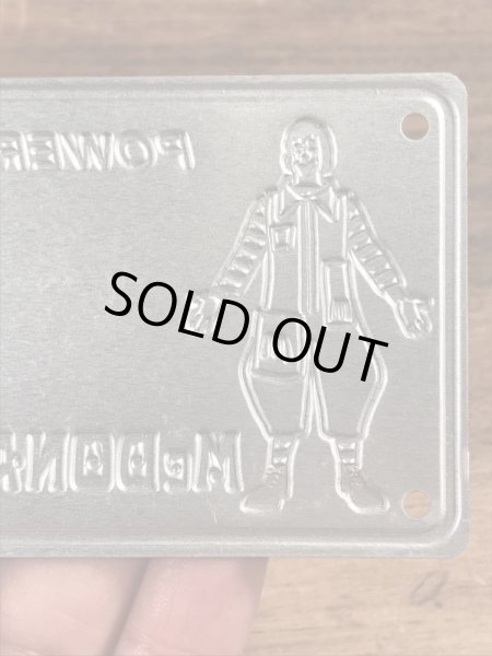 70年代　ビンテージ　マクドナルド　ライセンスプレート　ロナルド　雑貨