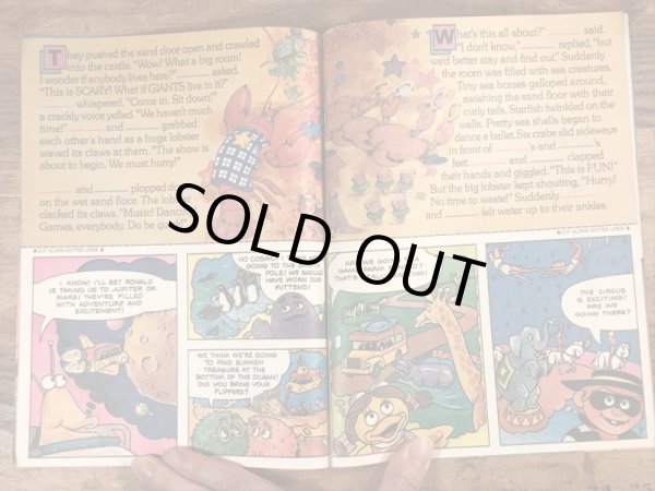 80年代　ビンテージ　マクドナルド　ファンタイムズ　フリーペーパー　ロナルド　雑貨