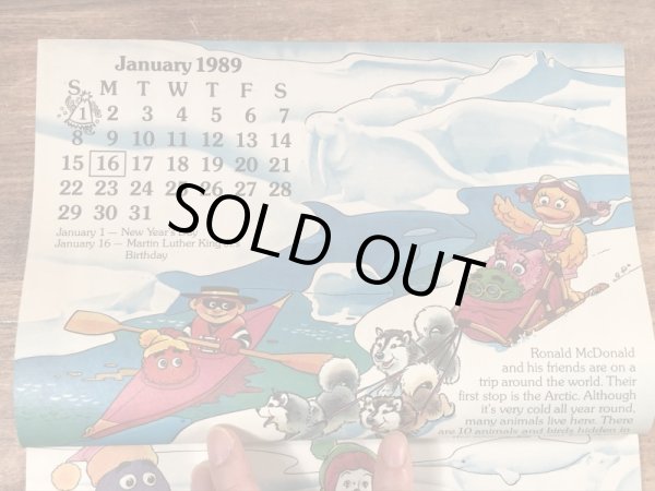 80’s　ヴィンテージ　マクドナルド　ファンタイムズ　マガジン　ハンバーグラー　雑貨