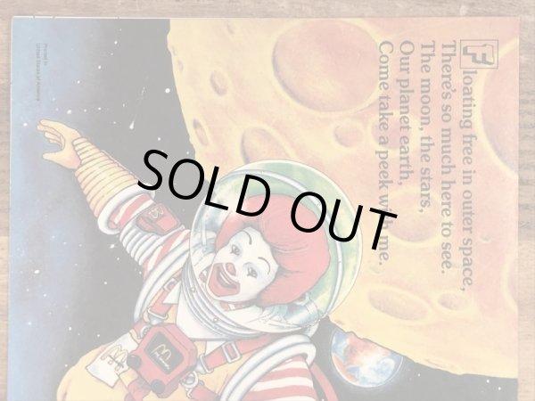 80’s　ヴィンテージ　マクドナルド　ファンタイムズ　フリーペーパー　ロナルド　雑貨