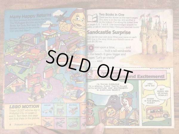 80年代　ビンテージ　マクドナルド　ファンタイムズ　フリーペーパー　ロナルド　雑貨