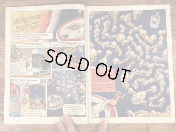 80年代　ビンテージ　マクドナルド　ファンタイムズ　マガジン　ロナルド　雑貨