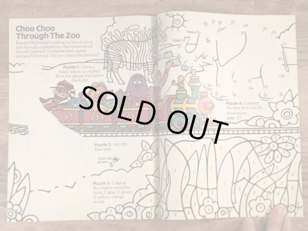 80年代　ビンテージ　マクドナルド　ファンタイムズ　マペットベイビーズ　フリーペーパー　雑貨