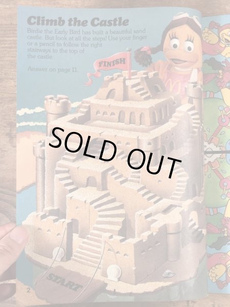 80’s　ヴィンテージ　マクドナルド　ファンタイムズ　マガジン　ロナルド　雑貨