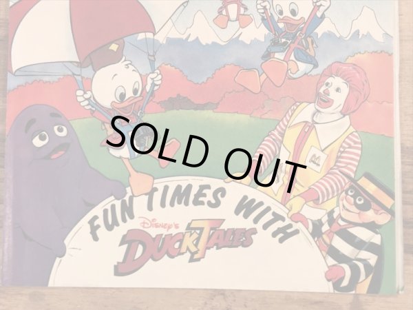 80年代　ビンテージ　マクドナルド　ファンタイムズ　フリーペーパー　雑貨