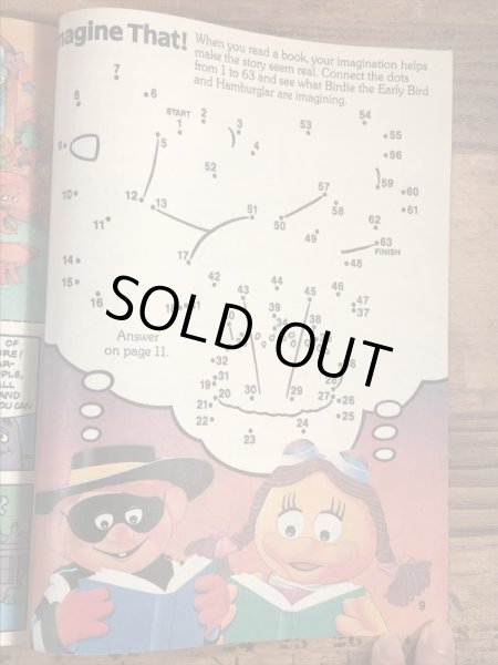 80’s　ヴィンテージ　マクドナルド　ファンタイムズ　マガジン　ロナルド　雑貨