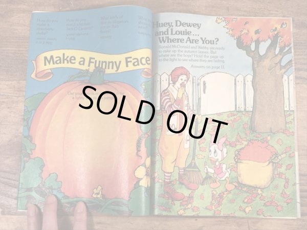 80年代　ビンテージ　マクドナルド　ファンタイムズ　フリーペーパー　雑貨