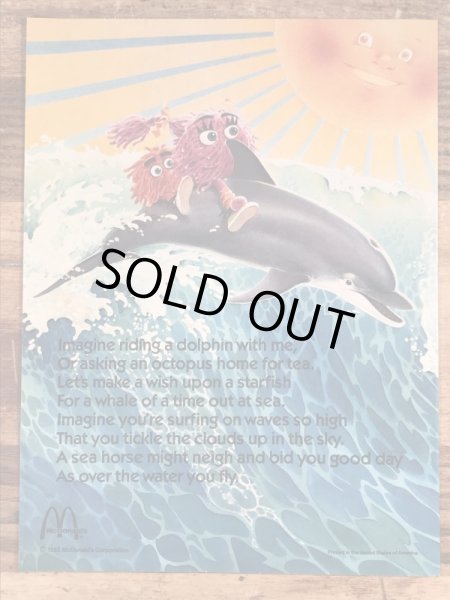 80’s　ヴィンテージ　マクドナルド　ファンタイムズ　マガジン　ロナルド　雑貨