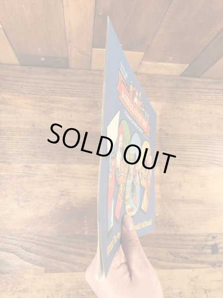 80年代　ビンテージ　マクドナルド　ファンタイムズ　フリーペーパー　ロナルド　雑貨