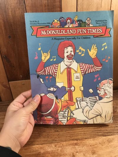 画像3: McDonaldland Fun Times “Sounds Like Fun!” Magazine　マクドナルド　ビンテージ　ファンタイムズ　フリーペーパー　80年代