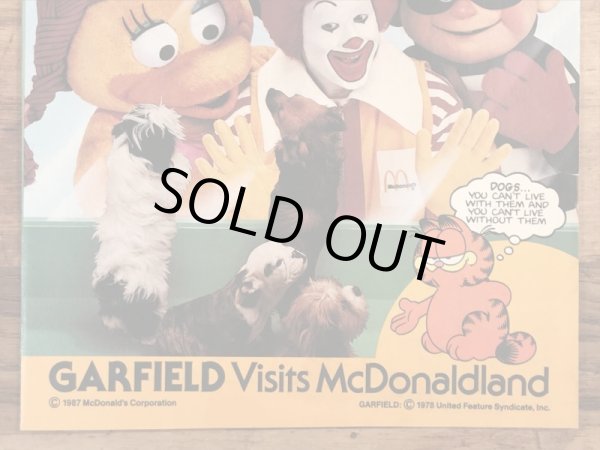 80年代　ビンテージ　マクドナルド　ファンタイムズ　ガーフィールド　マガジン　雑貨