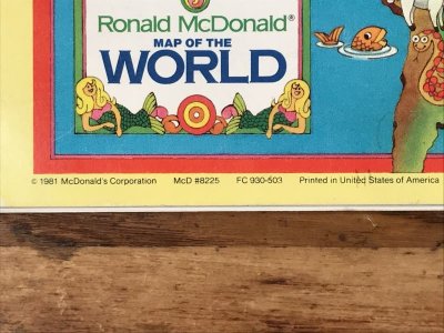 画像2: Ronald McDonald Sticker Fun “1982” Coloring Calendar　マクドナルド　ビンテージ　カラーリングブック　ロナルド　80年代