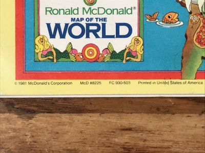 画像2: Ronald McDonald Sticker Fun “1982” Coloring Calendar　マクドナルド　ビンテージ　カラーリングブック　ロナルド　80年代