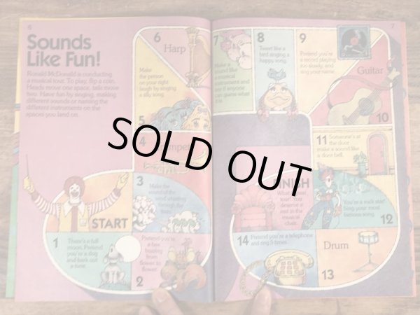 80年代　ビンテージ　マクドナルド　ファンタイムズ　ロナルド　マガジン　雑貨