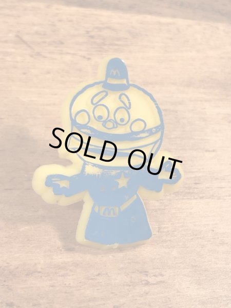 80年代頃のマクドナルドのビッグマックポリスのビンテージの指輪