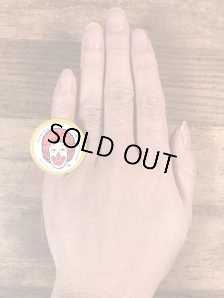 80年代頃のマクドナルドのロナルドのビンテージのトイリング