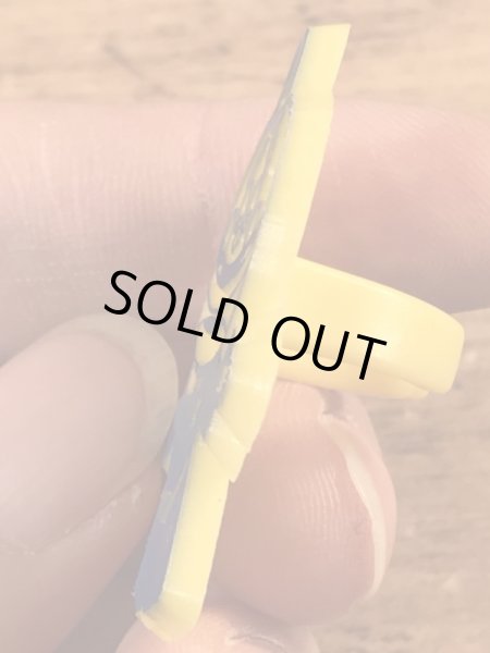 80年代頃のマクドナルドのビッグマックポリスのビンテージの指輪