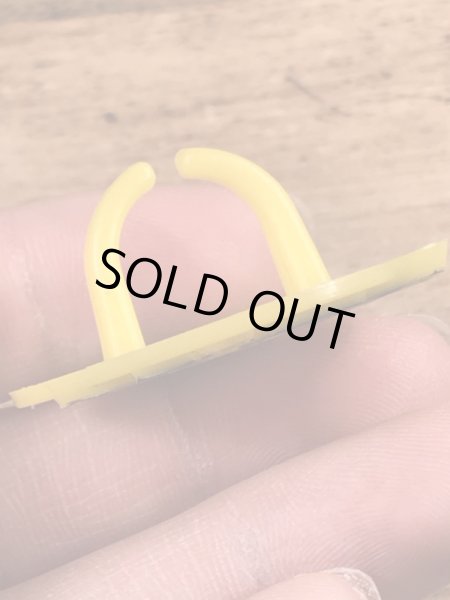 80’sのマクドナルドのハンバーグラーのヴィンテージの指輪