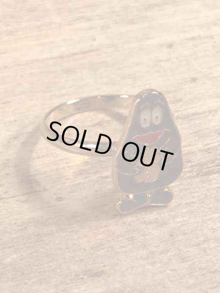 70年代頃のマクドナルドのグリマスのビンテージのエナメル製のリング