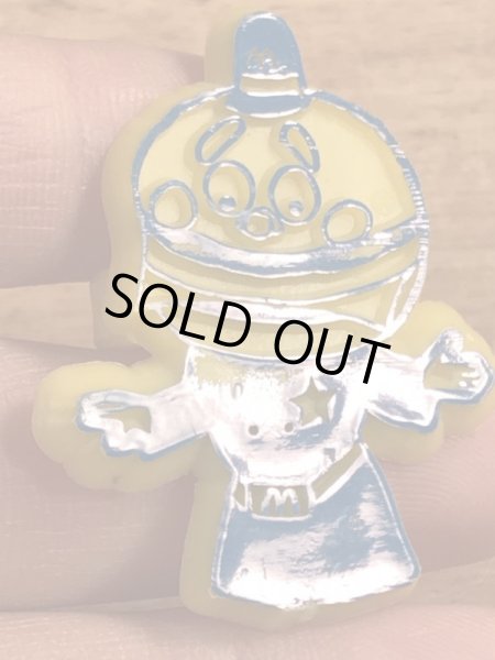 80年代頃のマクドナルドのビッグマックポリスのビンテージの指輪