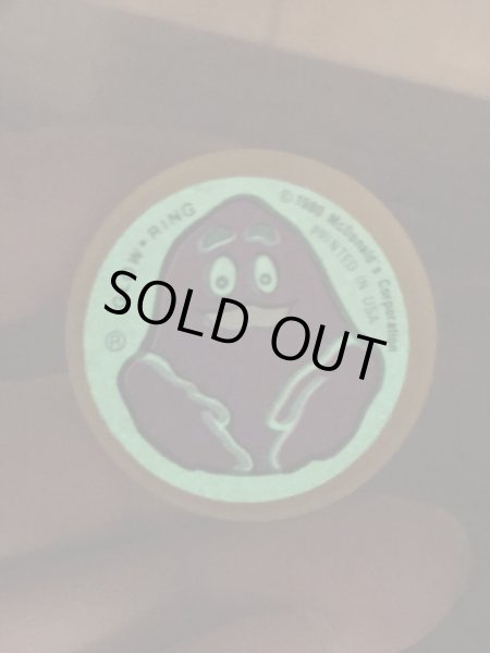 80年代頃のマクドナルドのグリマスのビンテージのトイリング