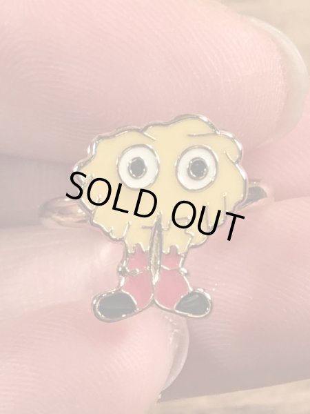 70年代頃のマクドナルドのフライキッズのビンテージのエナメルリング