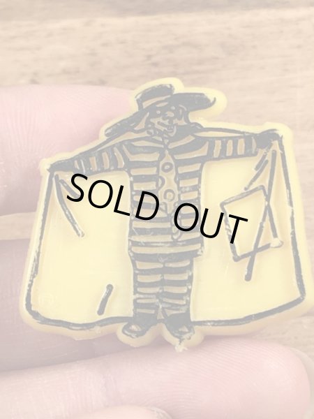 80年代頃のマクドナルドのハンバーグラーのビンテージの指輪