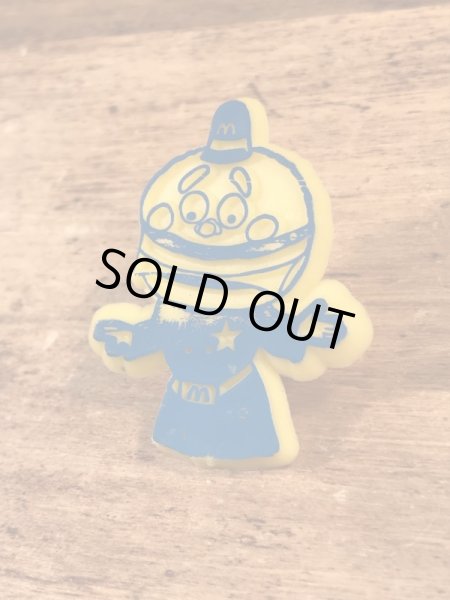 80’sのマクドナルドのビッグマックポリスのヴィンテージのトイリング