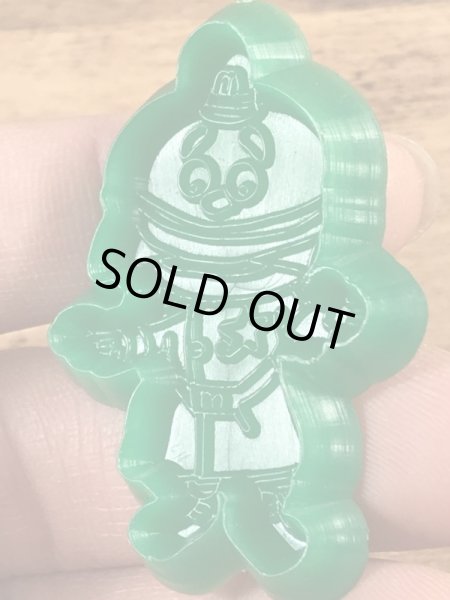 80’sのマクドナルドのビッグマックポリスのヴィンテージの指輪