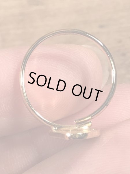 70年代頃のマクドナルドのグリマスのビンテージのエナメル製のリング