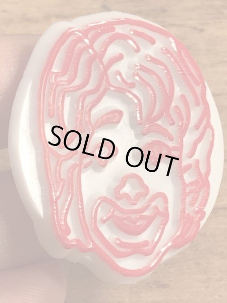 80年代頃のマクドナルドのロナルドのビンテージのトイリング