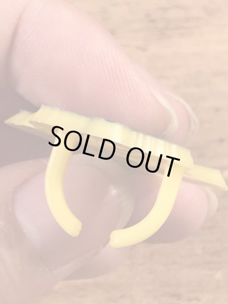 80年代頃のマクドナルドのビッグマックポリスのビンテージの指輪