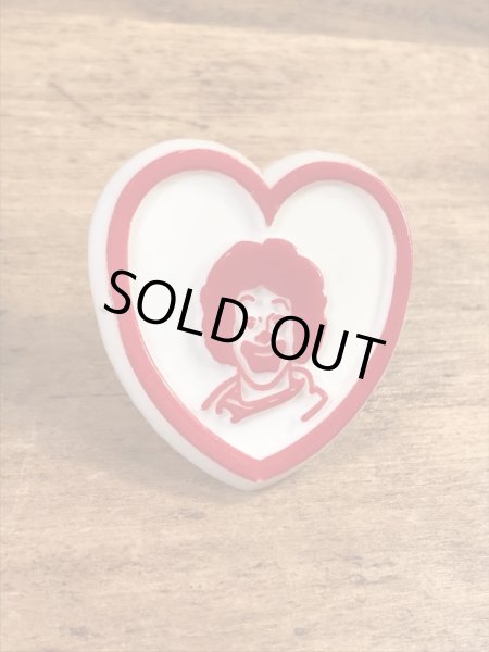 80年代頃のマクドナルドのロナルドのビンテージのトイリング