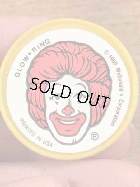 80年代頃のマクドナルドのロナルドのビンテージのトイリング