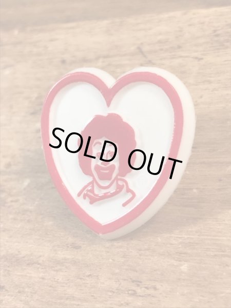 80’sのマクドナルドのロナルドのヴィンテージの指輪