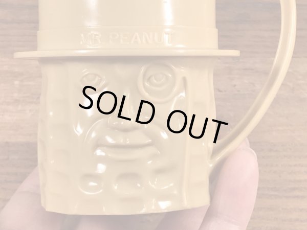 50~60’sのアドバタイジングキャラクターのミスターピーナッツのヴィンテージのマグカップ