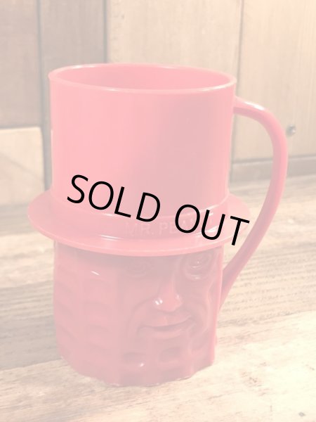 50~60年代頃の企業キャラクターのミスターピーナッツのビンテージのマグカップ