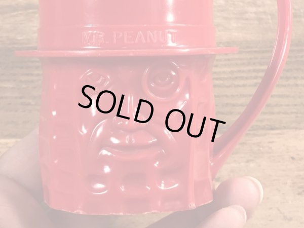 50~60’sのアドバタイジングキャラクターのミスターピーナッツのヴィンテージのマグカップ