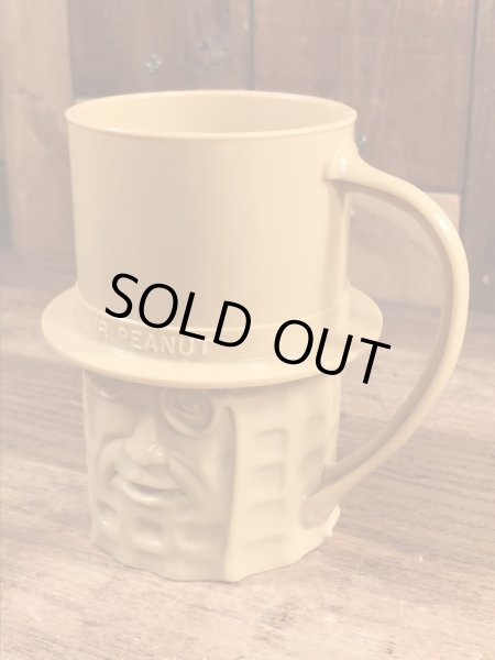 50~60’sのアドバタイジングキャラクターのミスターピーナッツのヴィンテージのマグカップ