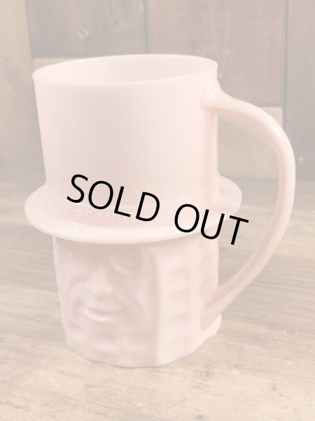 50~60’sの企業キャラクターのミスターピーナッツのヴィンテージのマグカップ