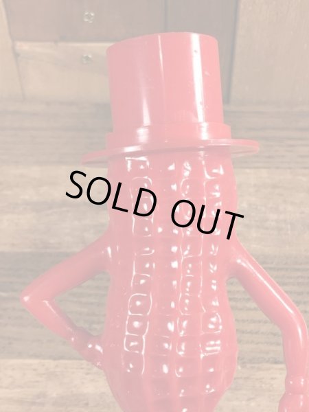 50~60’sのアドバタイジングキャラクターのミスターピーナッツのヴィンテージの貯金箱フィギュア