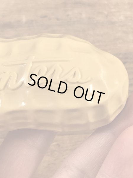 50~60年代頃の企業キャラクターのミスターピーナッツのビンテージの小物入れ