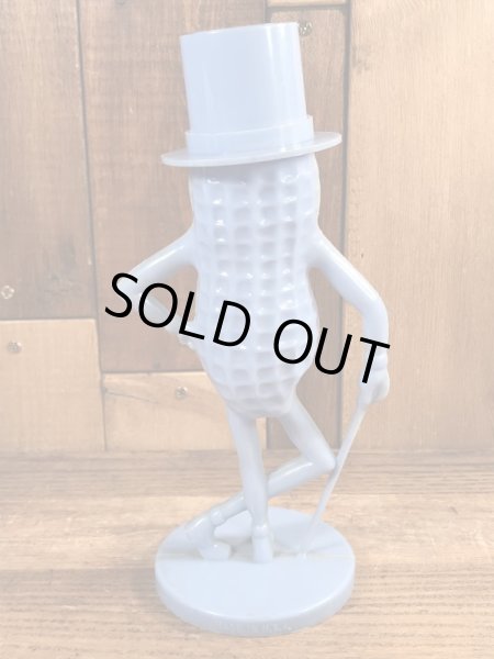 50~60’sのアドバタイジングキャラクターのミスターピーナッツのヴィンテージの貯金箱フィギュア