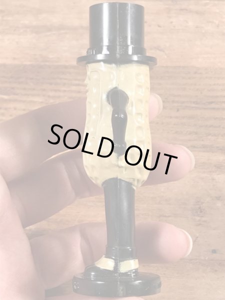 50〜60’sのアドバタイジングキャラクターのミスターピーナッツのヴィンテージの塩コショウ入れ