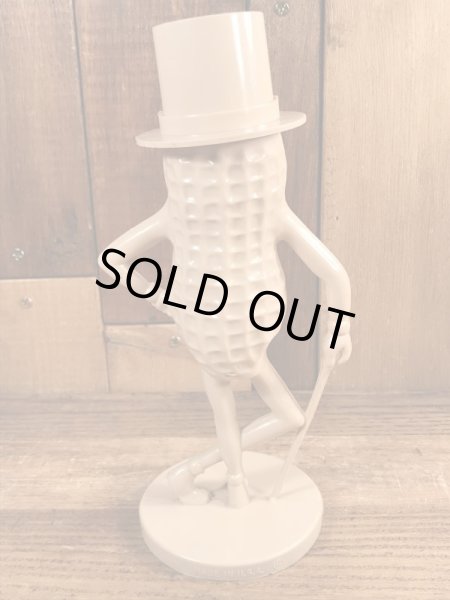 50~60’sの企業キャラクターのミスターピーナッツのヴィンテージのコインバンクドール